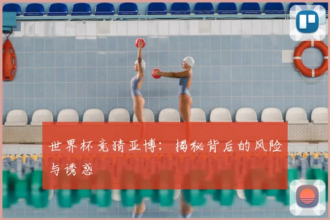 世界杯竞猜亚博：揭秘背后的风险与诱惑